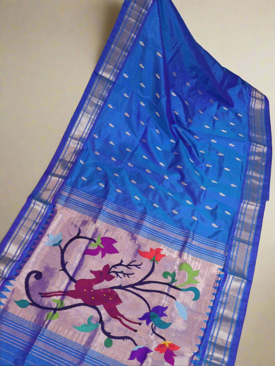 Fancy pallu paithani
