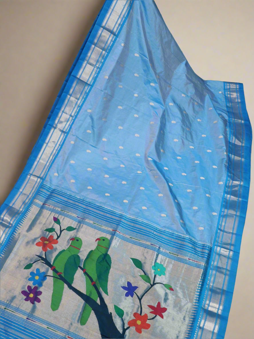 Fancy pallu paithani