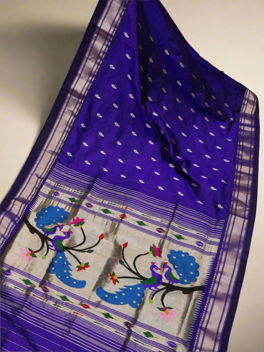 Fancy pallu paithani