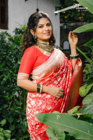 Banarasi kataan silk