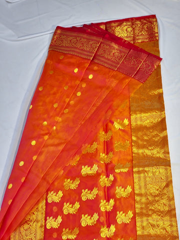 Small coin butti kataan silk